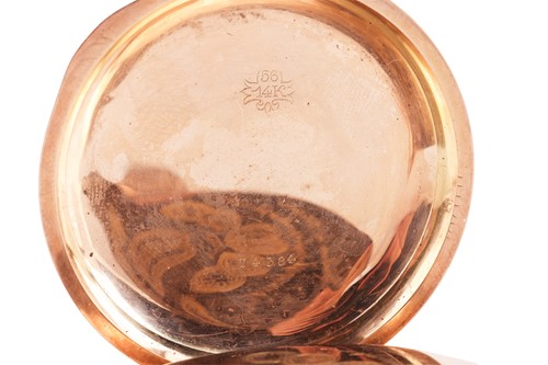 Lot 328 - La Phare - a fine 14-carat gold cased minute...