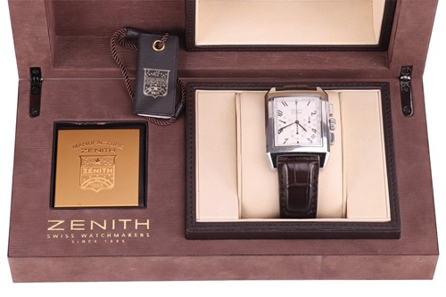 Lot 234 - A Zenith Port Royal El Primero Chronograph...