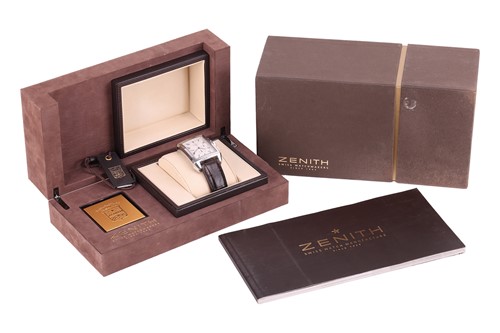 Lot 234 - A Zenith Port Royal El Primero Chronograph...
