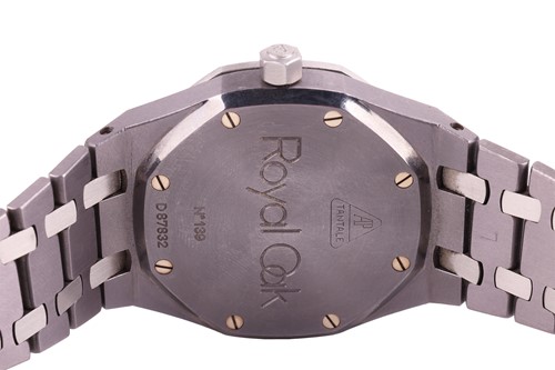 Lot 232 - An Audemars Piguet Royal Oak Dual Time...