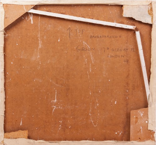 Lot 34 - Jean Gibson (1927-1991) British, 'Breakthrough'...