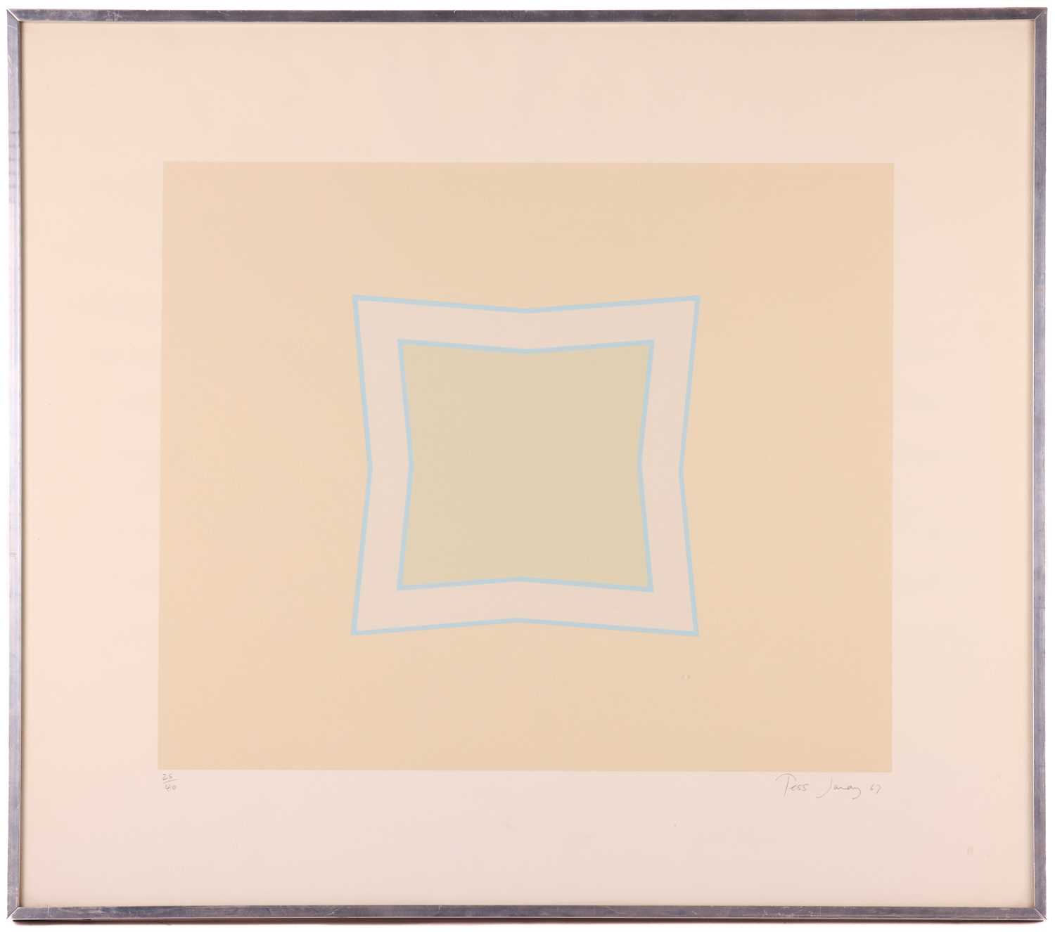Lot 41 - Tess Jaray (b.1937) Austrian, 'Atrium',...