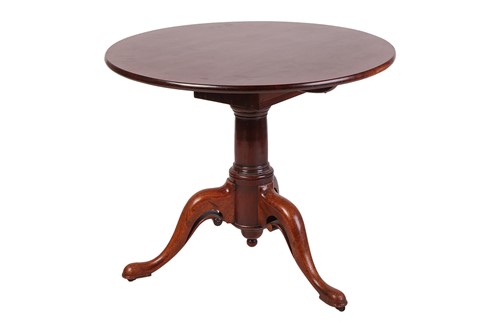 Lot 131 - An early George III "Plum Pudding" mahogany...