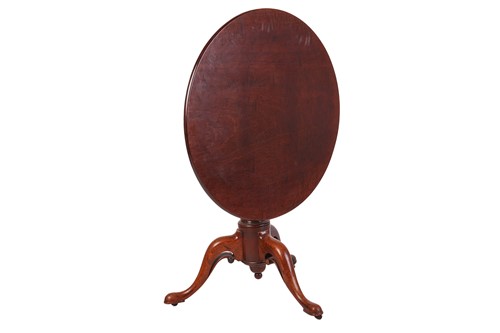 Lot 131 - An early George III "Plum Pudding" mahogany...