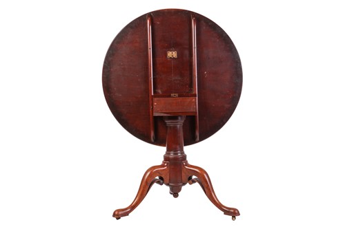 Lot 131 - An early George III "Plum Pudding" mahogany...