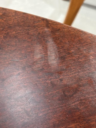 Lot 131 - An early George III "Plum Pudding" mahogany...