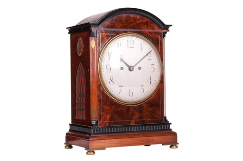 Lot 148 - An early 20th-century mahogany cased twin...