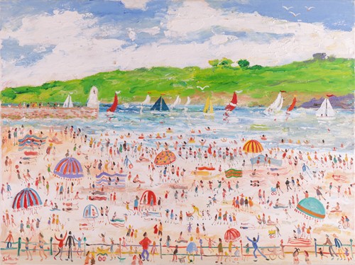 Lot 61 - Simeon Stafford (British b.1956) St Ives...