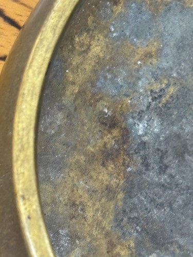 Lot 63 - A Chinese Ming Dynasty style patinated bronze...