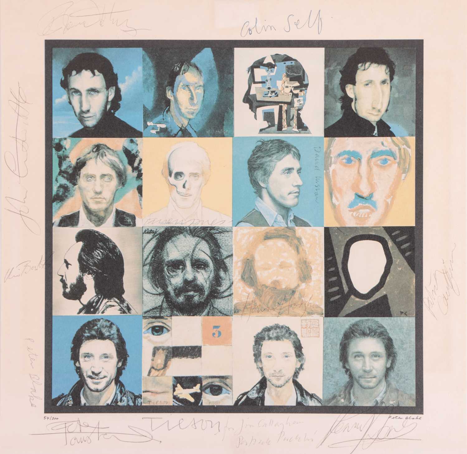 Lot 41 - The Who, ‘Face Dances’ 1981, lithographic...