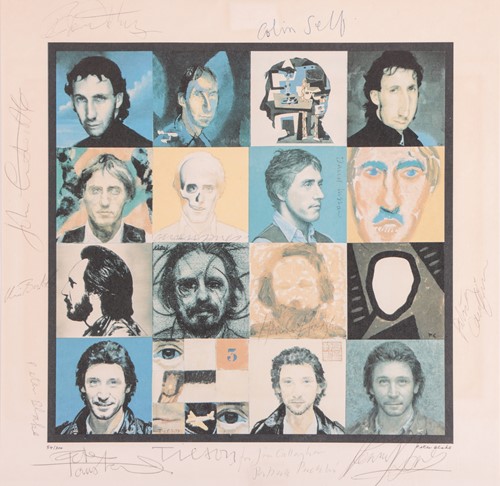 Lot 41 - The Who, ‘Face Dances’ 1981, lithographic...