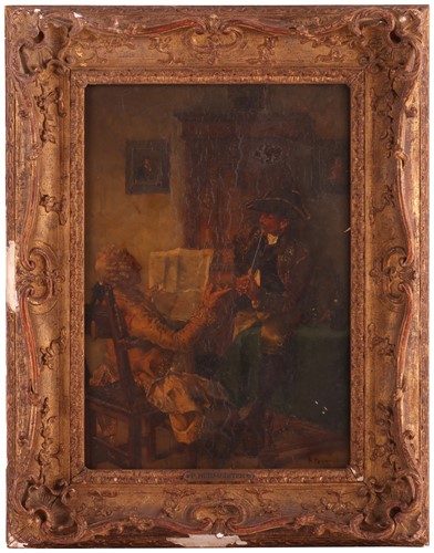 Lot 30 - Paul Burmeister (German 1847 - 1923)...