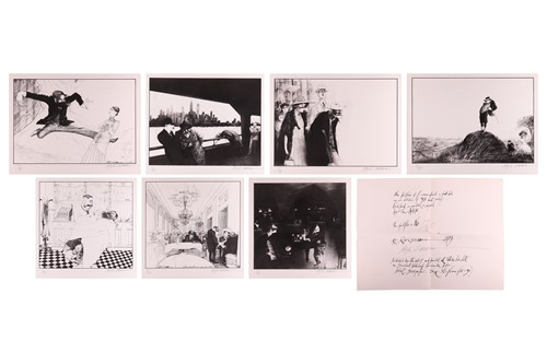 Lot 49 - Ralph Steadman (British b.1936), Sigmund Freud,...