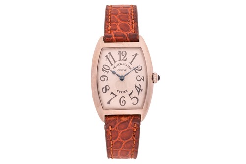 Lot 263 - Franck Muller Curvex Ladies Wristwatch Serial:...