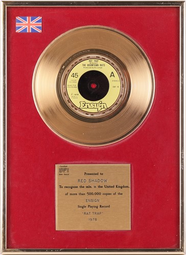 Lot 45 - The Boomtown Rats: Rat Trap, 1978, Ensign, BPI...