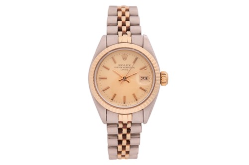 Lot 265 - Rolex Lady's Oyster Perpetual Datejust Model:...