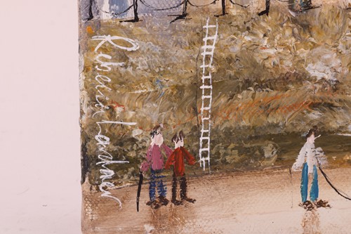 Lot 28 - Rebecca Lardner (b.1971), Seagull Wharf,...