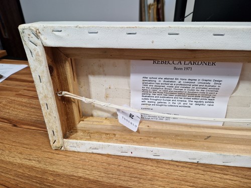 Lot 28 - Rebecca Lardner (b.1971), Seagull Wharf,...