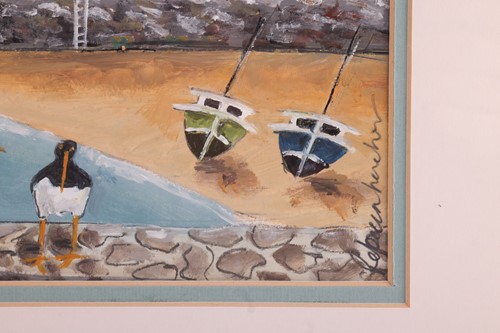 Lot 23 - Rebecca Lardner (b.1971), 'Harbour Houses I',...