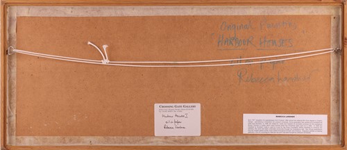 Lot 23 - Rebecca Lardner (b.1971), 'Harbour Houses I',...