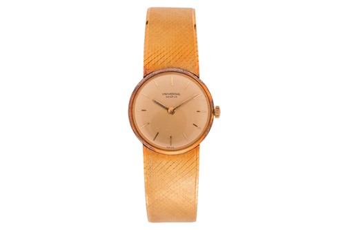 Lot 316 - Universal Geneve An 18 Carat Ladies Wristwatch...