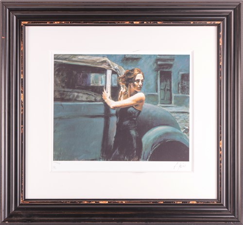 Lot 140 - Fabian Perez (Argentinian b. 1967) Calles de...