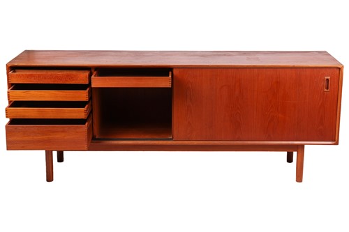 Lot 113 - A composite suite of mid-century teak and teak...