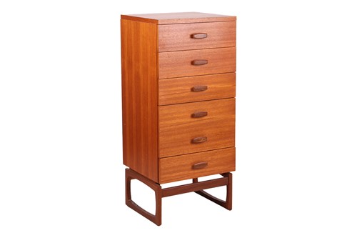 Lot 113 - A composite suite of mid-century teak and teak...