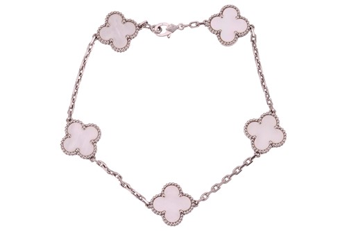 Lot 44 - Van Cleef & Arpels - a 'Vintage Alhambra'...