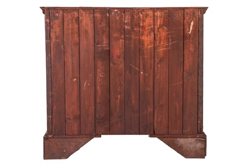 Lot 115 - An early 18th-century walnut chest of two...
