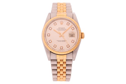 Lot 253 - Rolex DateJust Model: 16233 Serial: K776168...