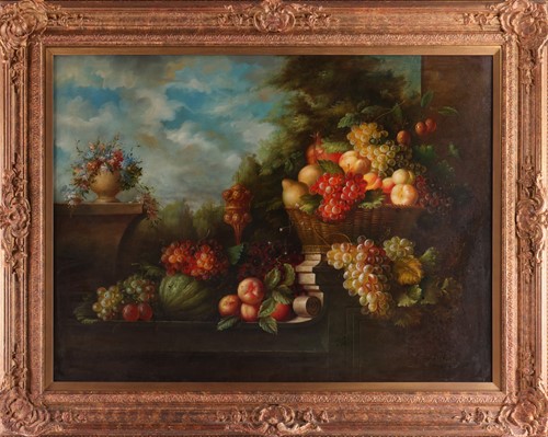 Lot 41 - Francois Gabriel (French 1893-1993) Still life...