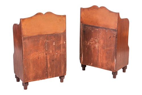 Lot 69 - A pair of 19th-century and later mahogany...