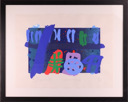 Lot 45 - Albert Irvin (1922-2015), 'Concordia II',...