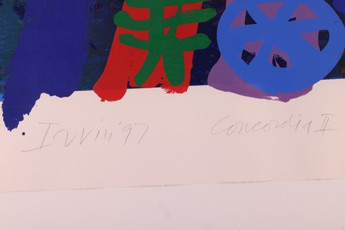 Lot 45 - Albert Irvin (1922-2015), 'Concordia II',...