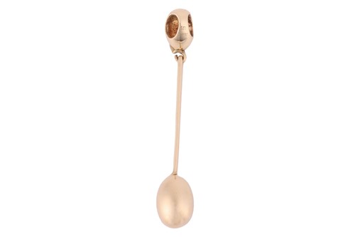 Lot 124 - A torque necklace, the polished and tapered...