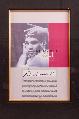 Lot 360 - Muhammad Ali (1942-2016), A plaster cast of...