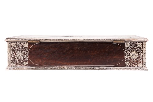 Lot 134 - An 18th-century Vizagapatam worked Macassar...