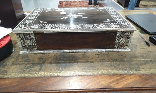 Lot 134 - An 18th-century Vizagapatam worked Macassar...