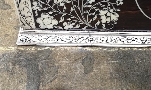 Lot 134 - An 18th-century Vizagapatam worked Macassar...