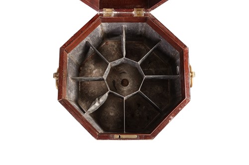 Lot 89 - A George III Chippendale Period brass-bound...