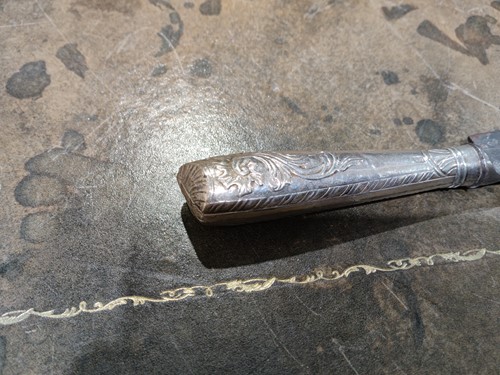 Lot 129 - A George III serpentine-fronted knife box with...