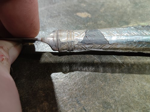 Lot 129 - A George III serpentine-fronted knife box with...