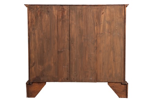 Lot 91 - George I and later field walnut chest of two...