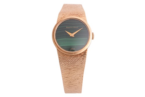 Lot 279 - A Bueche-Girod 9ct Ladies Wristwatch Year:...