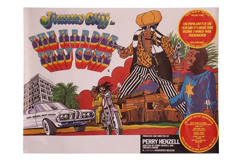 Lot 336 - The Harder They Come (1972) British Quad, 40 x...