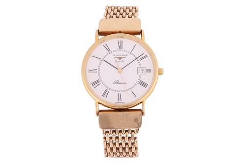 Lot 259 - A Longines 9ct Gentleman's Wristwatch Serial:...