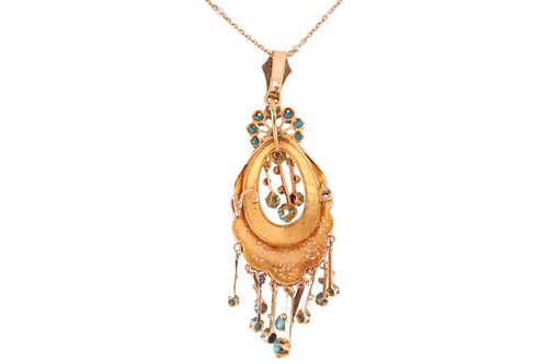 Lot 218 - A late 19th Century French Etruscan Revival...