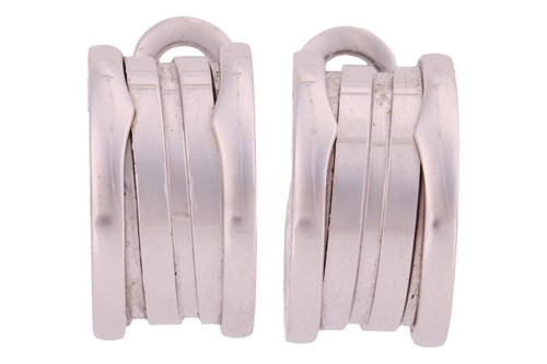 Lot 17 - Bulgari - a pair of B.Zero 1 hoop earrings,...