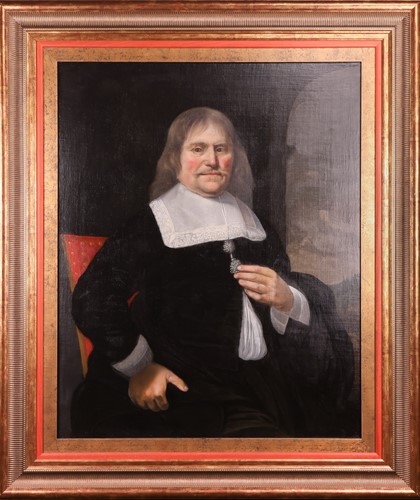 Lot 4 - Dutch School (17th century) Portrait of...